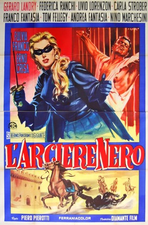 L&#039;arciere nero - Italian Movie Poster (thumbnail)