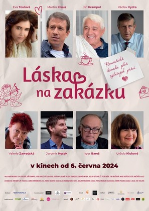 L&aacute;ska na zak&aacute;zku - Czech Movie Poster (thumbnail)