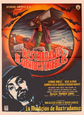 Nostradamus, el genio de las tinieblas - Mexican Movie Poster (thumbnail)