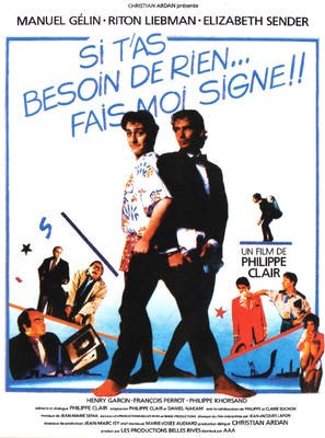 Si t&#039;as besoin de rien, fais-moi signe - French Movie Poster (thumbnail)