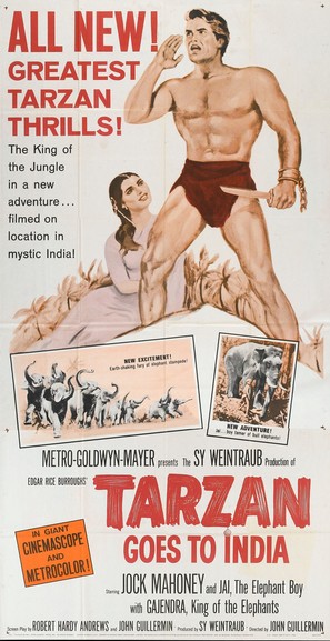 Tarzan Goes to India - Movie Poster (thumbnail)