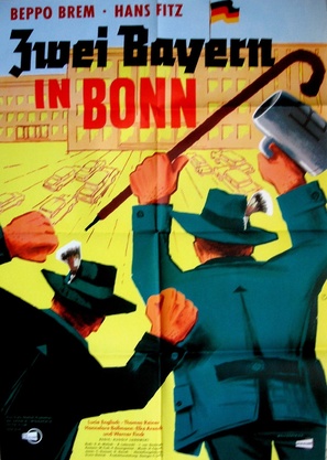 Zwei Bayern in Bonn - German Movie Poster (thumbnail)