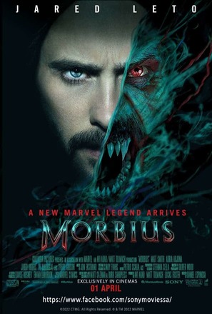 Morbius - British Movie Poster (thumbnail)