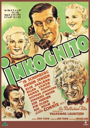 Inkognito - Danish DVD movie cover (thumbnail)