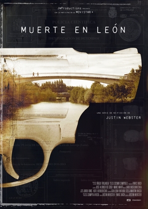 Muerte en Le&oacute;n - Spanish Movie Poster (thumbnail)