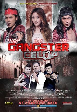 Gangster Celop - Malaysian Movie Poster (thumbnail)