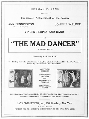 The Mad Dancer - poster (thumbnail)