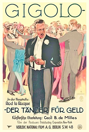 Gigolo - German Movie Poster (thumbnail)