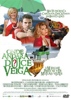 Onde Andar&aacute; Dulce Veiga? - Brazilian Movie Cover (thumbnail)