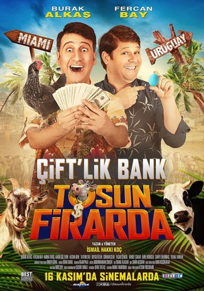 &Ccedil;ift&#039;lik Bank: Tosun Firarda - Turkish Movie Poster (thumbnail)