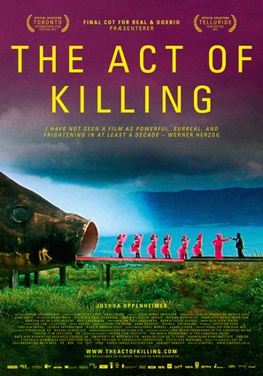 The Act of Killing - Danish Movie Poster (thumbnail)