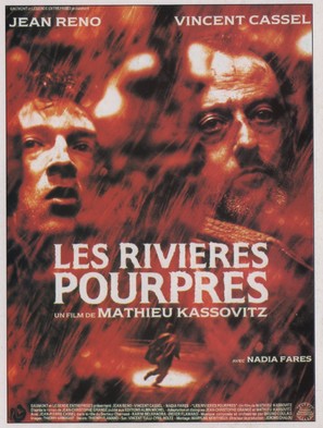Les rivi&egrave;res pourpres - French Movie Poster (thumbnail)