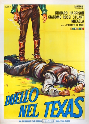 Duello nel Texas - Italian Movie Poster (thumbnail)