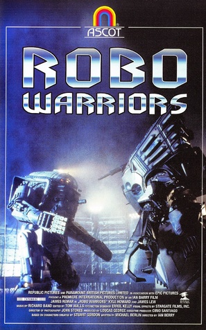 Robo Warriors - German VHS movie cover (thumbnail)