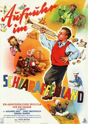 Aufruhr im Schlaraffenland - German Movie Poster (thumbnail)