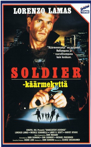 Snake Eater II: The Drug Buster - Finnish Movie Cover (thumbnail)