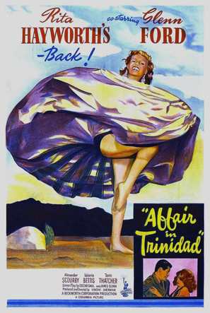 Affair in Trinidad - Australian Movie Poster (thumbnail)