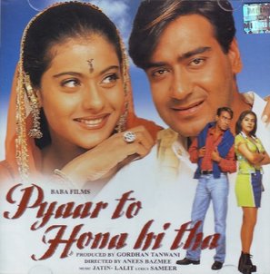 Pyaar To Hona Hi Tha - Indian DVD movie cover (thumbnail)