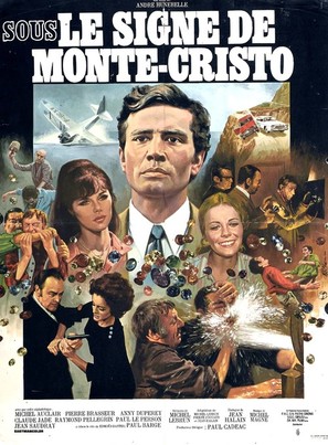 Sous le signe de Monte-Cristo - French Movie Poster (thumbnail)