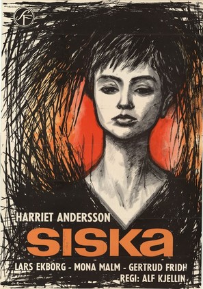 Siska - En kvinnobild - Swedish Movie Poster (thumbnail)