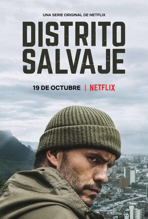 &quot;Distrito Salvaje&quot; - Colombian Movie Poster (thumbnail)