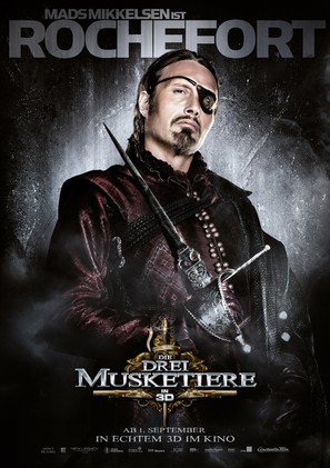 The Three Musketeers - German Movie Poster (thumbnail)