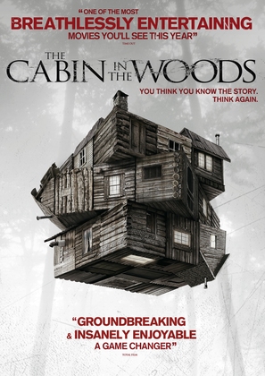 The Cabin in the Woods - DVD movie cover (thumbnail)