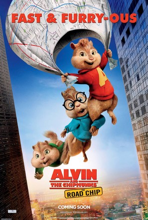 Alvin and the Chipmunks: The Road Chip - Theatrical movie poster (thumbnail)