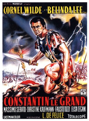 Costantino il grande - French Movie Poster (thumbnail)