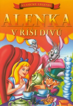 Alice in Wonderland - Czech VHS movie cover (thumbnail)