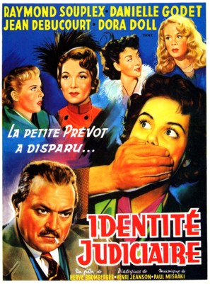 Identit&eacute; judiciaire - Belgian Movie Poster (thumbnail)