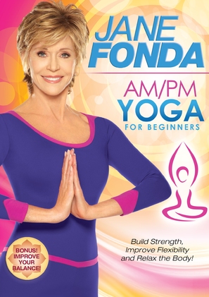 Jane Fonda AM/PM Yoga for Beginners - DVD movie cover (thumbnail)