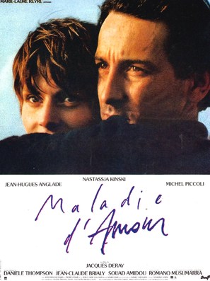 Maladie d&#039;amour - French Movie Poster (thumbnail)