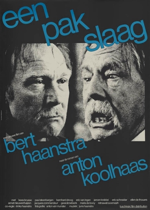 Een pak slaag - Dutch Movie Poster (thumbnail)