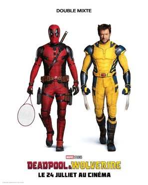 Deadpool &amp; Wolverine - French Movie Poster (thumbnail)