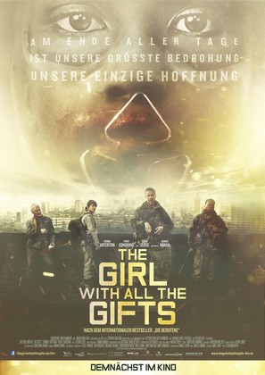 The Girl with All the Gifts - German Movie Poster (thumbnail)