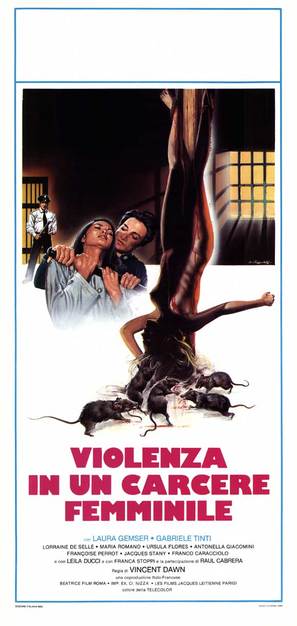 Violenza in un carcere femminile - Italian Movie Poster (thumbnail)