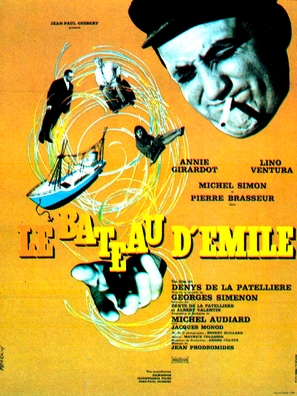 Le bateau d&#039;&Eacute;mile - French Movie Poster (thumbnail)