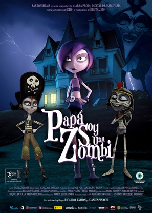 Pap&aacute;, soy una zombi - Spanish Movie Poster (thumbnail)
