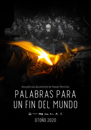 Palabras para un fin del mundo - Spanish Movie Poster (thumbnail)