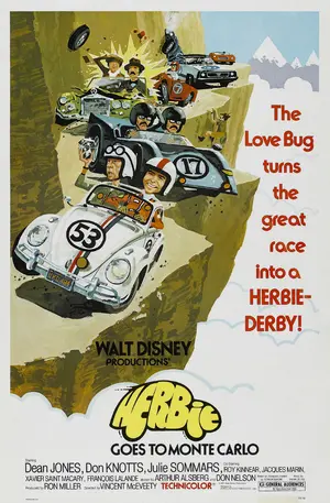 Herbie goes to Monte Carlo Poster