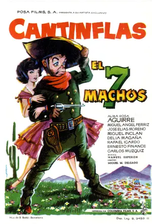 Siete machos, El Poster