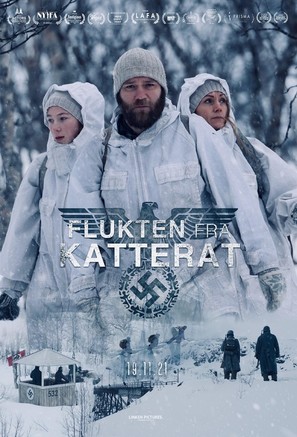 Flukten fra Katterat - Norwegian Movie Poster (thumbnail)