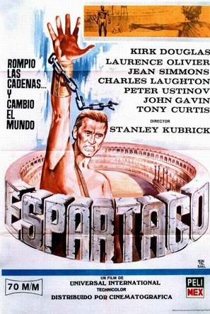 Spartacus - Spanish Movie Poster (thumbnail)