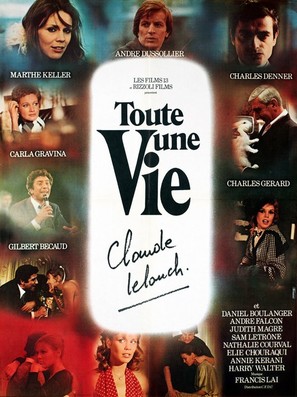 Toute une vie - French Movie Poster (thumbnail)