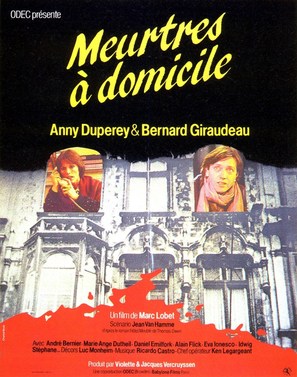 Meurtres &agrave; domicile - French Movie Poster (thumbnail)