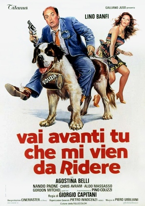 Vai avanti tu che mi vien da ridere - Italian Theatrical movie poster (thumbnail)
