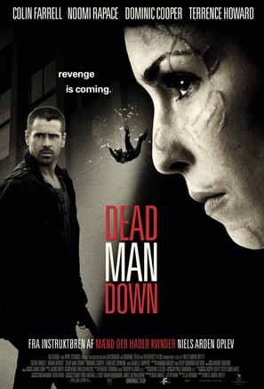 Dead Man Down - Danish Movie Poster (thumbnail)