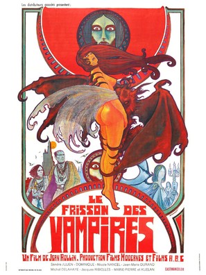Le frisson des vampires - French Movie Poster (thumbnail)