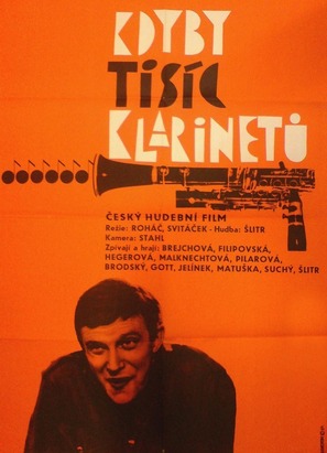 Kdyby tis&iacute;c klarinetu - Czech Movie Poster (thumbnail)
